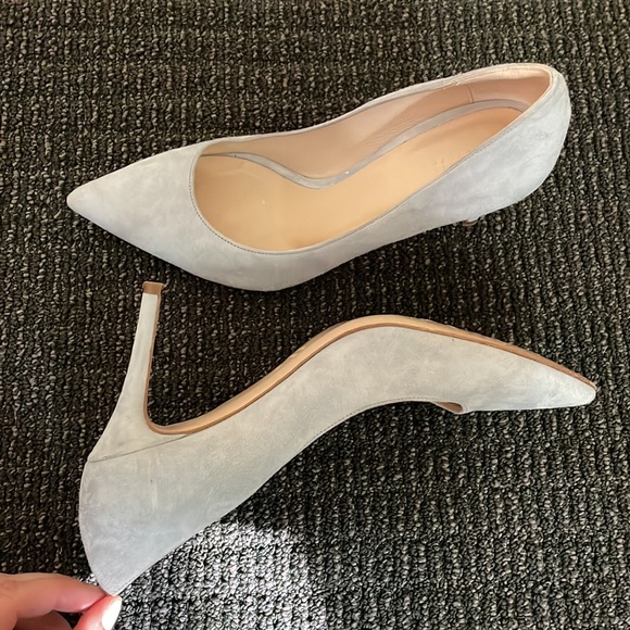 Barney’s New York leather suede heel - Picture 2 of 6